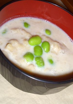 バナナミルクおしるこ♨-レシピのメイン写真