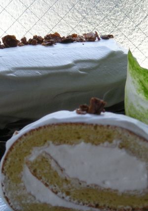 和風☆そば茶ロールケーキ(覚書)-レシピのメイン写真