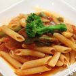 菜の花入り ペンネアラビアータ