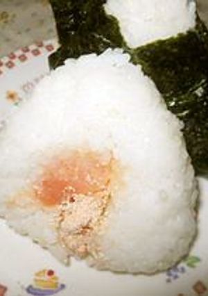 半生たらこ☆おにぎり-レシピのメイン写真
