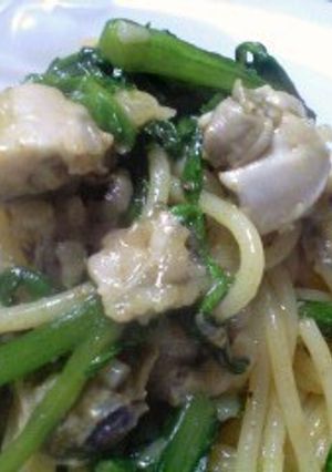 牡蠣好きの定番パスタ-レシピのメイン写真
