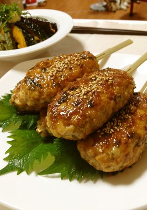 おうち居酒屋〜筍と大葉のつくね串〜-レシピのメイン写真