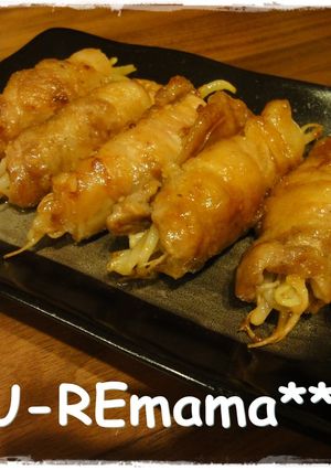 ♡節約！豚バラ肉でもやし巻き巻き焼肉♡-レシピのメイン写真