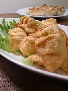 ハムとチーズの揚げ餃子-レシピのメイン写真