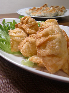 ハムとチーズの揚げ餃子-レシピのメイン写真