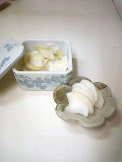 大根消費(笑)簡単お漬け物-レシピのメイン写真