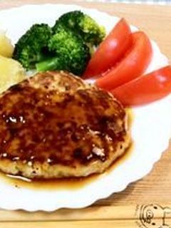 ふわふわ豆腐ハンバーグ~和風~-レシピのメイン写真