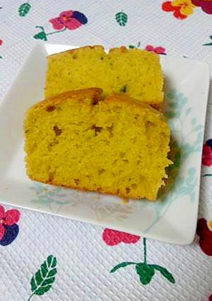 しっとり☆かぼちゃの皮ごとパウンドケーキ-レシピのメイン写真