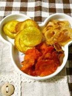 おやつにおつまみに☆野菜チップス-レシピのメイン写真