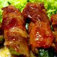 豚肉とベーコンのオクラ巻き巻き照り焼き♡