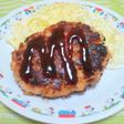 豚こまdeふわふわハンバーグ