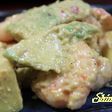 焼きエビとアボガドサラダ☆柚子胡椒風味☆