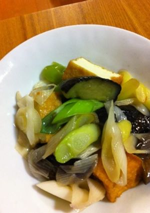 小料理屋みたいな茄子の揚げびたし-レシピのメイン写真
