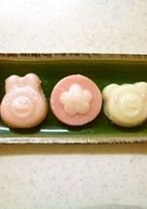 お雛様に 手軽にかわいく♪ おこしもの-レシピのメイン写真