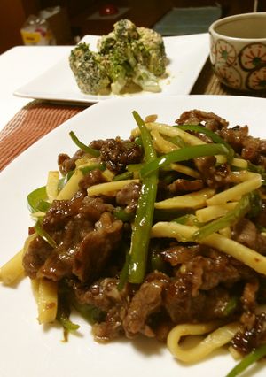 ご飯がススム♫豚でも牛でも青椒肉絲-レシピのメイン写真