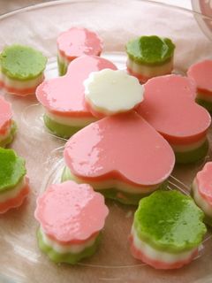 簡単!雛祭り三色ゼリー(抹茶ラテ素使用)-レシピのメイン写真