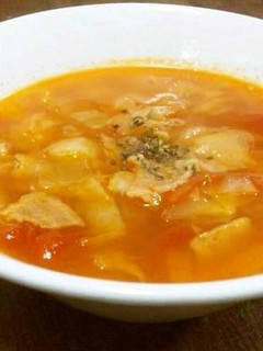 お店のミネストローネ-レシピのメイン写真