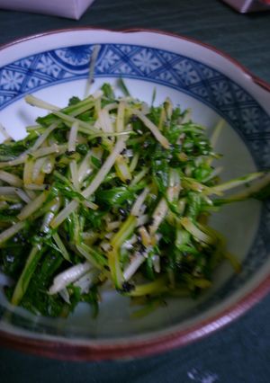 水菜のゴマ和え-レシピのメイン写真