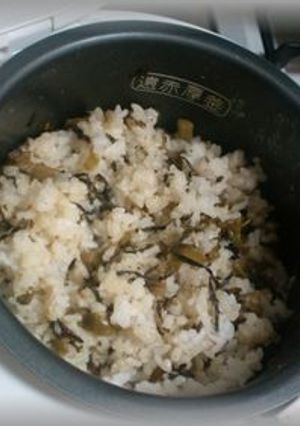 簡単「ピリ辛高菜御飯」-レシピのメイン写真