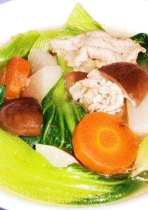 韓国ダシダの　野菜ス～プだよ～ん-レシピのメイン写真