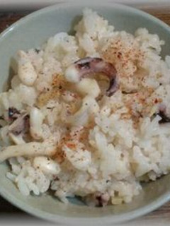 イカの炊き込み御飯-レシピのメイン写真