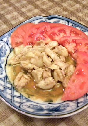 鳥皮の酢のもの-レシピのメイン写真