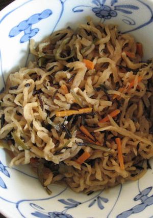 しなびた大根（切干大根）の煮物-レシピのメイン写真