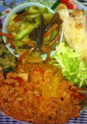 焦がし醤油でキムチチャーハン-レシピのメイン写真