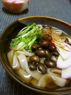 黒豆うどん-レシピのメイン写真