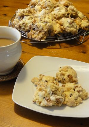 チョコ＆コーンフレークのドロップクッキー-レシピのメイン写真