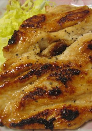 メインに。塩胡椒だけのチキン❤-レシピのメイン写真