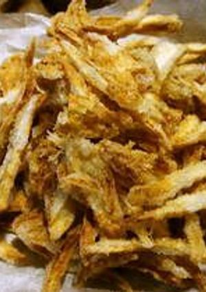 ダシダで味付け　ごぼうのから揚げスナック-レシピのメイン写真
