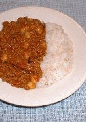 ドライな豆カレー-レシピのメイン写真