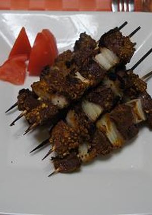 キバブ　(牛肉のアフリカ風串焼き)-レシピのメイン写真