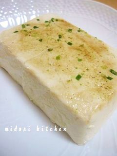 ヒガシマルうどんスープで『だし豆腐』-レシピのメイン写真