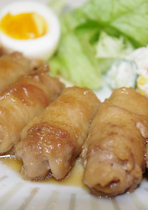 やわらか豚バラ薄切り肉de角煮風-レシピのメイン写真