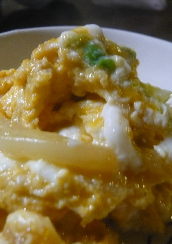 簡単おかず！うどんだしで白菜の卵とじ-レシピのメイン写真