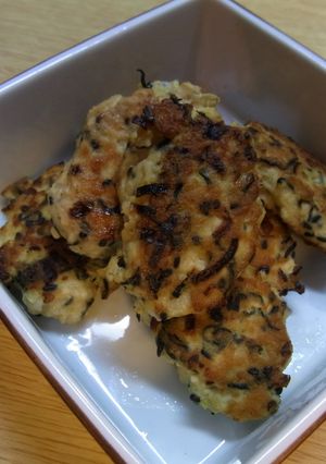 お弁当に♪鶏ムネ肉のつくねハンバーグ-レシピのメイン写真