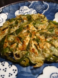 めかぶのお好み焼き風♪-レシピのメイン写真