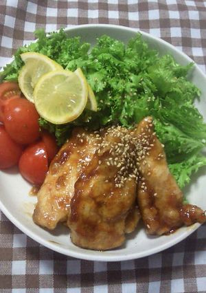生姜たっぷり☆鶏のはちみつ生姜焼き☆-レシピのメイン写真