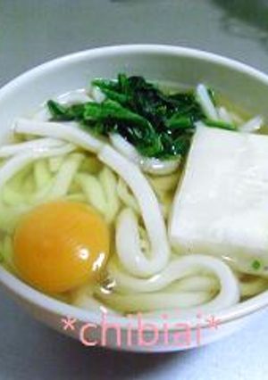 簡単♪ヤキモチうどん-レシピのメイン写真