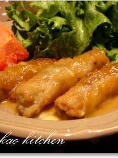 チーズと大葉の豚肉巻き*照り焼き味で-レシピのメイン写真