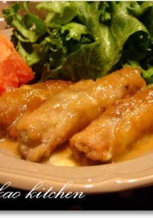 チーズと大葉の豚肉巻き*照り焼き味で-レシピのメイン写真