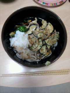 野菜かきあげぶっかけうどん-レシピのメイン写真