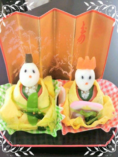 *ひな祭りに☆可愛い雛寿司*-レシピのメイン写真