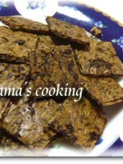 アレルギー対応☆ひじきと黒ゴマのクッキー-レシピのメイン写真