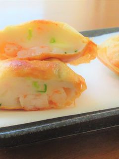 *はんぺんと海老とチーズのカリカリ揚げ*-レシピのメイン写真