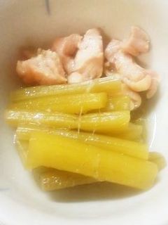 我が家のふきの煮物-レシピのメイン写真