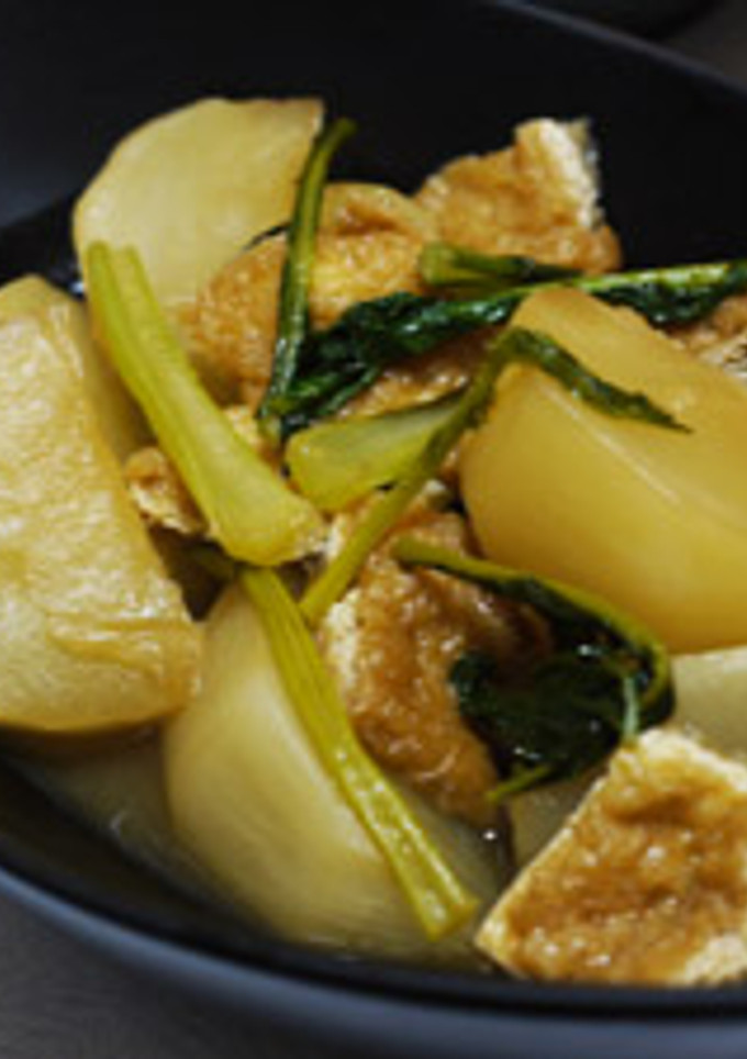 かぶと油揚げの さっと煮-レシピのメイン写真