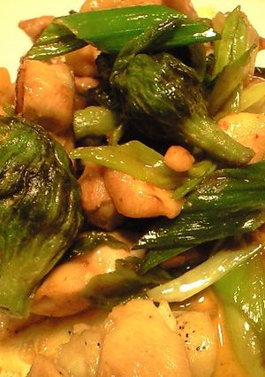 春の薫り～ふきのとう＆チキンのマヨ醤油-レシピのメイン写真